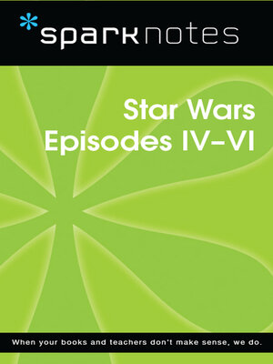 cover image of Star Wars Episodes IV-VI (SparkNotes Film Guide)